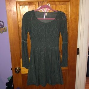 Green Lace Dress